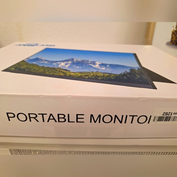 Portable Monitor- New in box with wires/cords - Picture 1 of 4